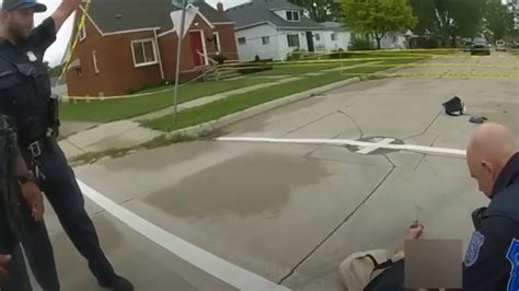 8 year old electrocuted detroit update|Video shows Mich. police officers rescue 8.